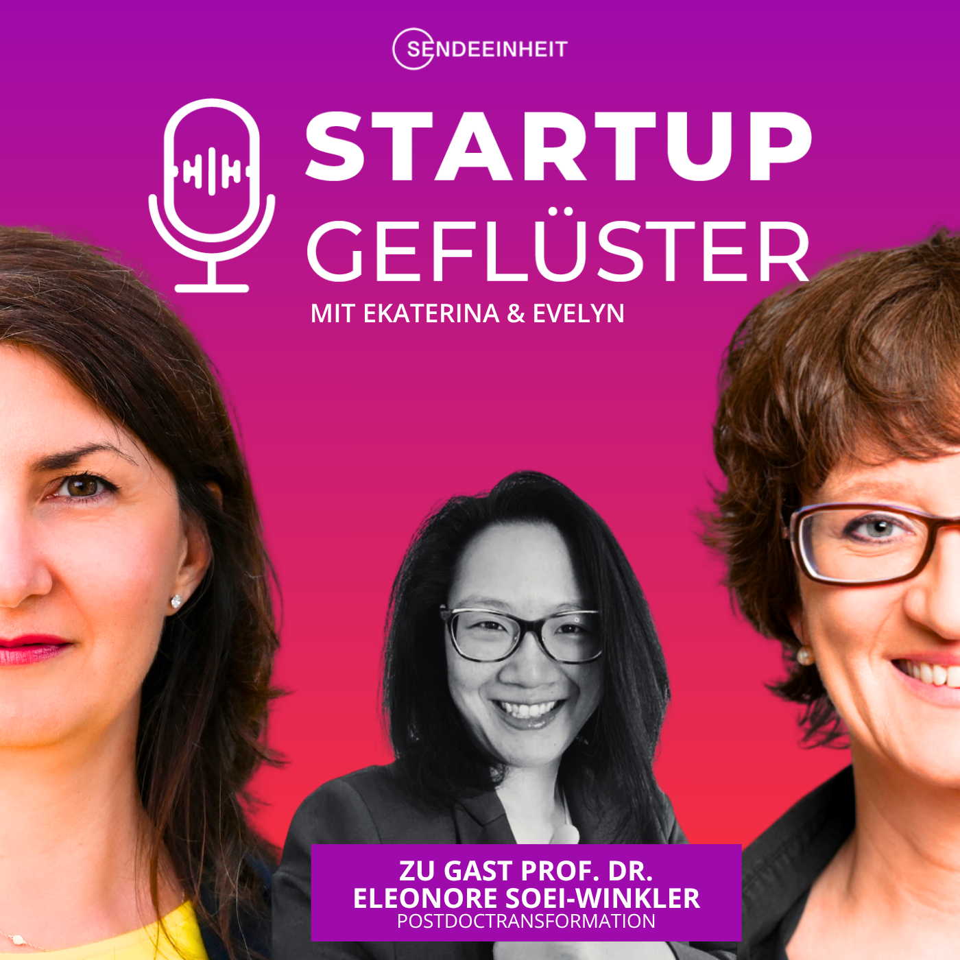 Podcast Cover Startupgeflüster Eleonore